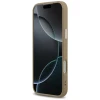 Чохол Guess Grained Triangle Logo для iPhone 17 Pro Brown with MagSafe (GUHMP17LPGTSPSW)