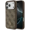 Чохол Guess 4G Small Classic Logo для iPhone 17 Pro Brown with MagSafe (GUHMP17LP4SM4MW)