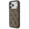 Чохол Guess 4G Small Classic Logo для iPhone 17 Pro Brown with MagSafe (GUHMP17LP4SM4MW)
