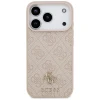 Чохол Guess 4G Small 4G and Classic для iPhone 17 Pro Pink with MagSafe (GUHMP17LP4SM4MP)