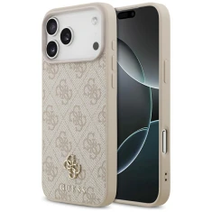 Чохол Guess 4G Small 4G and Classic для iPhone 17 Pro Max Pink with MagSafe (GUHMP17XP4SM4MP)