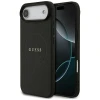 Чохол Guess Grained Ring для iPhone 17 Air Black with MagSafe (GUHMP17MPGHSMMK)