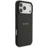 Чохол Guess Grained Ring для iPhone 17 Pro Max Black with MagSafe (GUHMP17XPGHSMMK)