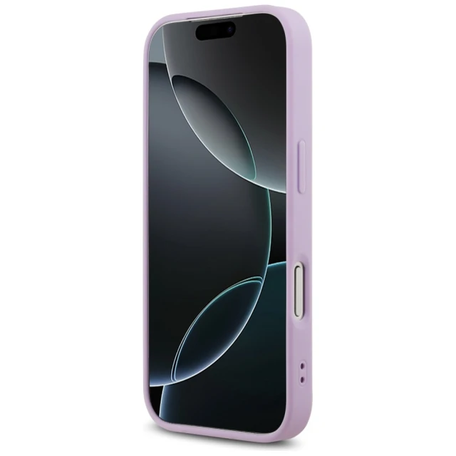 Чохол Guess Grained Ring для iPhone 17 Pro Purple with MagSafe (GUHMP17LPGHSMMU)