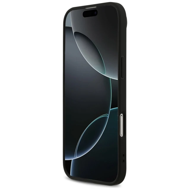 Чохол Guess 4G Printed Stripes для iPhone 17 Air Black with MagSafe (GUHMP17MP4RPSK)