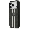 Чохол Guess 4G Printed Stripes для iPhone 17 Pro Black with MagSafe (GUHMP17LP4RPSK)