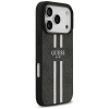 Чохол Guess 4G Printed Stripes для iPhone 17 Pro Black with MagSafe (GUHMP17LP4RPSK)