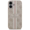 Чехол Guess 4G Printed Stripes для iPhone 17 Pink with MagSafe (GUHMP17SP4RPSP)