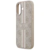Чехол Guess 4G Printed Stripes для iPhone 17 Pink with MagSafe (GUHMP17SP4RPSP)