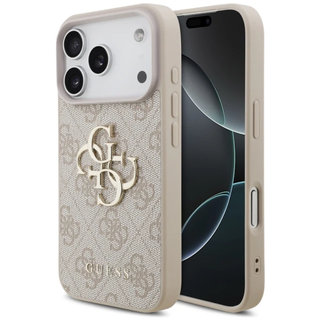 Чохол Guess 4G Big Logo для iPhone 17 Pro Pink (GUHCP17L4GMGPI)