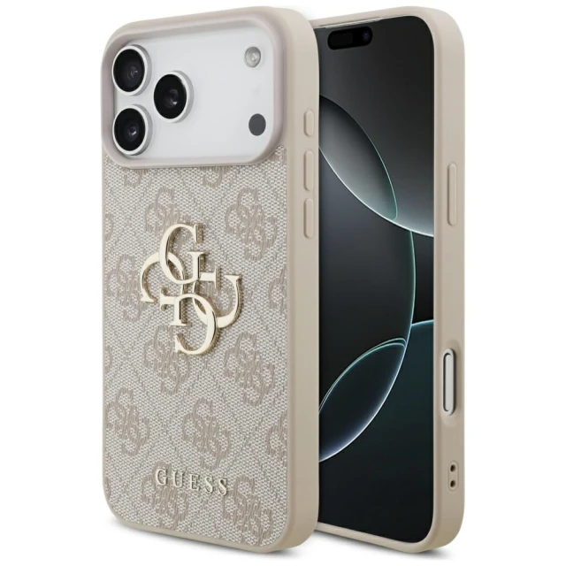 Чохол Guess 4G Big Logo для iPhone 17 Pro Max Pink (GUHCP17X4GMGPI)
