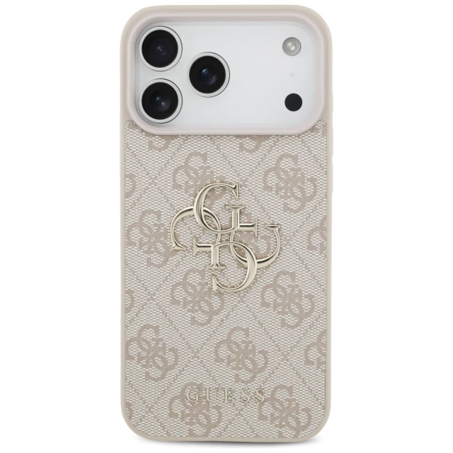 Чохол Guess 4G Big Logo для iPhone 17 Pro Max Pink (GUHCP17X4GMGPI)