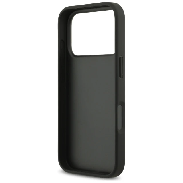 Чехол Guess Rhinestone Triangle Logo для iPhone 17 Pro Black (GUHCP17LHDGTPK)
