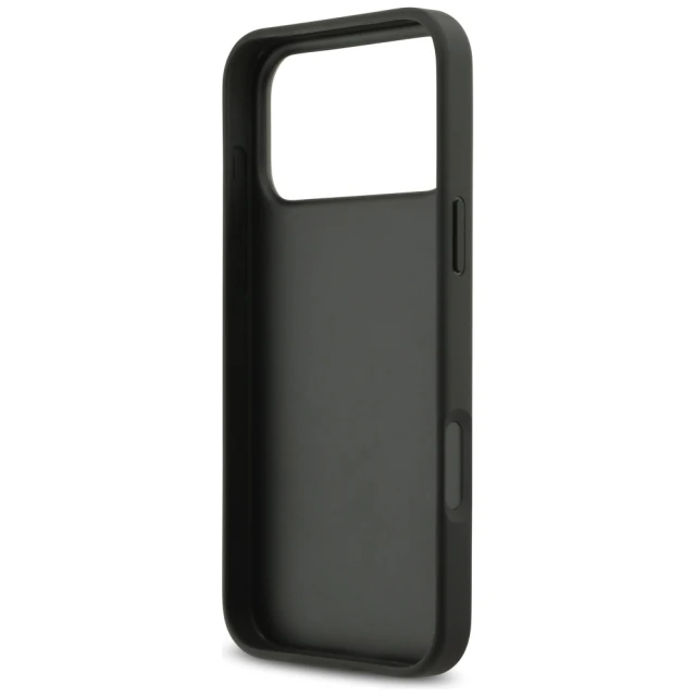 Чохол Guess Rhinestone Triangle Logo для iPhone 17 Pro Max Black (GUHCP17XHDGTPK)