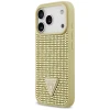 Чохол Guess Rhinestone Triangle Logo для iPhone 17 Pro Gold (GUHCP17LHDGTPD)