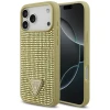 Чохол Guess Rhinestone Triangle Logo для iPhone 17 Pro Max Gold (GUHCP17XHDGTPD)