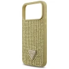 Чохол Guess Rhinestone Triangle Logo для iPhone 17 Pro Max Gold (GUHCP17XHDGTPD)