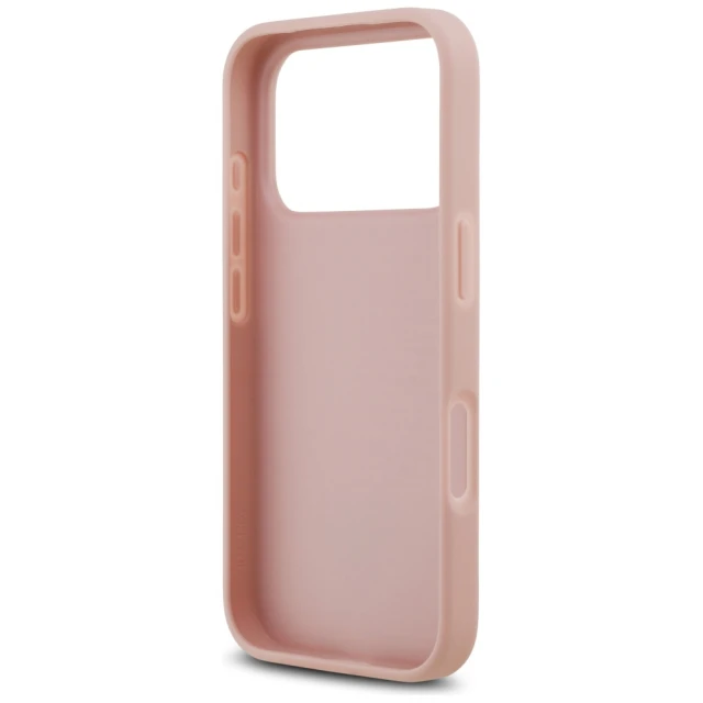 Чохол Guess Rhinestone Triangle Logo для iPhone 17 Pro Pink (GUHCP17LHDGTPP)