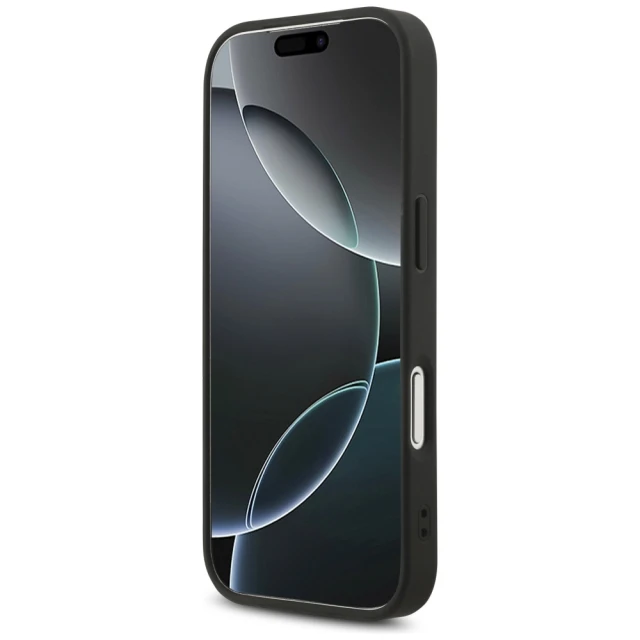 Чохол Guess Fixed Glitter Big 4G для iPhone 17 Pro Black (GUHCP17LHG4SGK)
