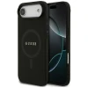Чохол Guess Saffiano Classic Logo для iPhone 17 Air Black with MagSafe (GUHMP17MPSAHMCK)