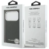 Чохол Karl Lagerfeld Point & Metal Logo для iPhone 17 Pro Black with MagSafe (KLHMP17LPSKRPMK)