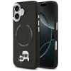 Чохол Karl Lagerfeld Karl & Choupette Pins для iPhone 17 Black with MagSafe (KLHMP17SPSMLRKCK)