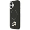 Чохол Karl Lagerfeld Karl & Choupette Pins для iPhone 17 Black with MagSafe (KLHMP17SPSMLRKCK)