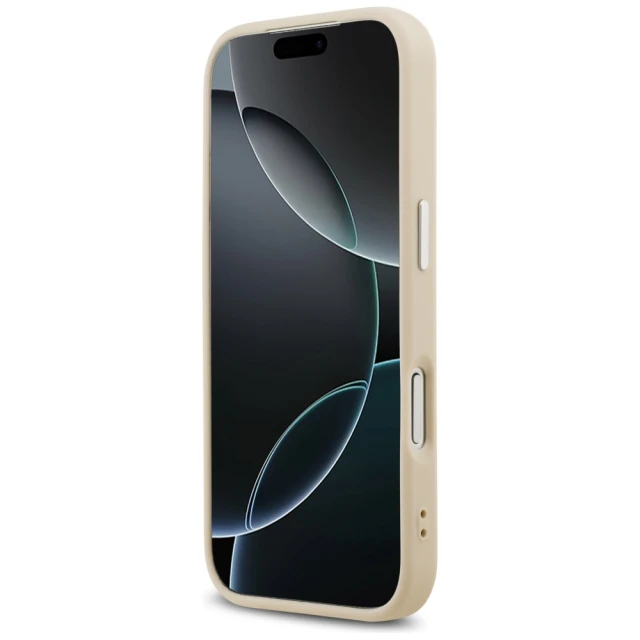 Чохол Karl Lagerfeld Karl & Choupette Pins для iPhone 17 Pro Beige with MagSafe (KLHMP17LPSMLRKCE)