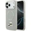 Чохол Karl Lagerfeld Karl & Choupette Pins для iPhone 17 Pro Gray with MagSafe (KLHMP17LPSMLRKCG)