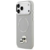 Чохол Karl Lagerfeld Karl & Choupette Pins для iPhone 17 Pro Gray with MagSafe (KLHMP17LPSMLRKCG)
