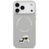 Чохол Karl Lagerfeld Karl & Choupette Pins для iPhone 17 Pro Gray with MagSafe (KLHMP17LPSMLRKCG)