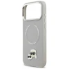Чохол Karl Lagerfeld Karl & Choupette Pins для iPhone 17 Pro Gray with MagSafe (KLHMP17LPSMLRKCG)