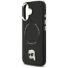 Чохол Karl Lagerfeld Karl Pin для iPhone 17 Black with MagSafe (KLHMP17SPSMLRKLK)