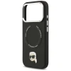 Чохол Karl Lagerfeld Karl Pin для iPhone 17 Pro Max Black with MagSafe (KLHMP17XPSMLRKLK)