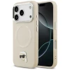 Чохол Karl Lagerfeld Karl Pin для iPhone 17 Pro Beige with MagSafe (KLHMP17LPSMLRKLE)