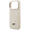 Чохол Karl Lagerfeld Karl Pin для iPhone 17 Pro Beige with MagSafe (KLHMP17LPSMLRKLE)