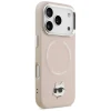 Чехол Karl Lagerfeld Choupette Pin для iPhone 17 Pro Max Pink with MagSafe (KLHMP17XPSMLRCHP)