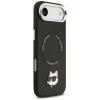 Чохол Karl Lagerfeld Choupette Pin для iPhone 17 Air Black with MagSafe (KLHMP17MPSMLRCHK)