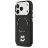 Чохол Karl Lagerfeld Choupette Pin для iPhone 17 Pro Max Black with MagSafe (KLHMP17XPSMLRCHK)