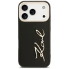 Чохол Karl Lagerfeld Karl Script Logo для iPhone 17 Pro Black (KLHCP17LPSKMGVK)