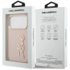 Чохол Karl Lagerfeld Karl Script Logo для iPhone 17 Pro Pink (KLHCP17LPSKMGVP)