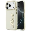 Чохол Karl Lagerfeld Karl Script Logo для iPhone 17 Pro Beige (KLHCP17LPSKMGVE)