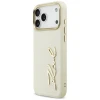 Чохол Karl Lagerfeld Karl Script Logo для iPhone 17 Pro Max Beige (KLHCP17XPSKMGVE)