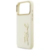 Чохол Karl Lagerfeld Karl Script Logo для iPhone 17 Pro Max Beige (KLHCP17XPSKMGVE)