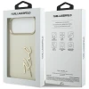 Чохол Karl Lagerfeld Karl Script Logo для iPhone 17 Pro Max Beige (KLHCP17XPSKMGVE)