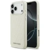 Чохол Karl Lagerfeld FW Stamped Karl для iPhone 17 Pro Max Beige with MagSafe (KLHMP17XPGKLFOFE)