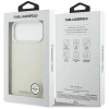 Чохол Karl Lagerfeld FW Stamped Karl для iPhone 17 Pro Max Beige with MagSafe (KLHMP17XPGKLFOFE)