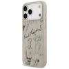 Чохол Karl Lagerfeld Grained Pattern & Logo для iPhone 17 Pro Max Gray with MagSafe (KLHMP17XPGGRMPKG)