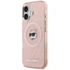 Чохол Karl Lagerfeld IML Choupette Head Logo для iPhone 17 Pink with MagSafe (KLHMP17SHMKBCHOP)