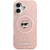 Чохол Karl Lagerfeld IML Choupette Head Logo для iPhone 17 Pink with MagSafe (KLHMP17SHMKBCHOP)